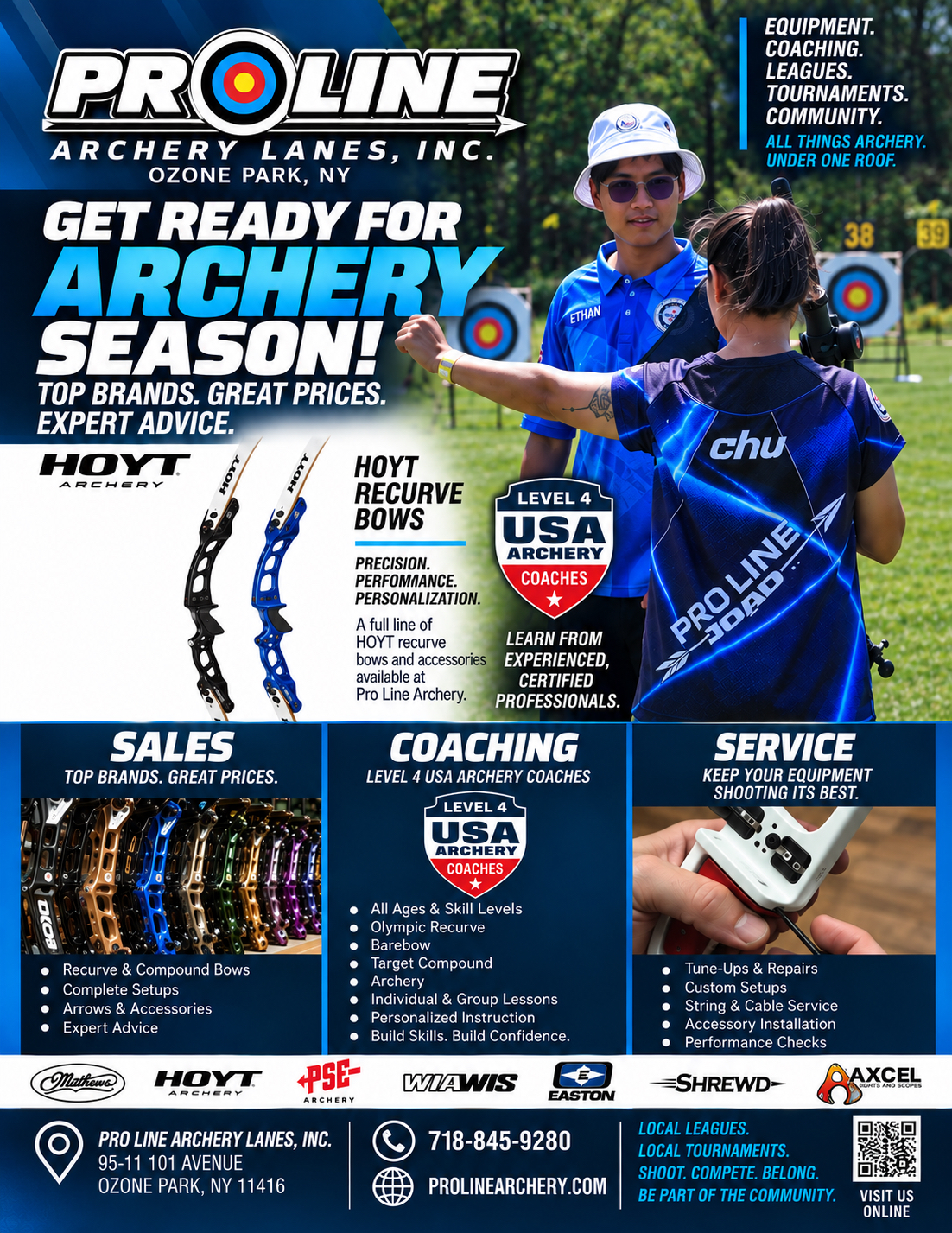Pro Line Archery Lanes, Inc — full page ad in the gala eJournal